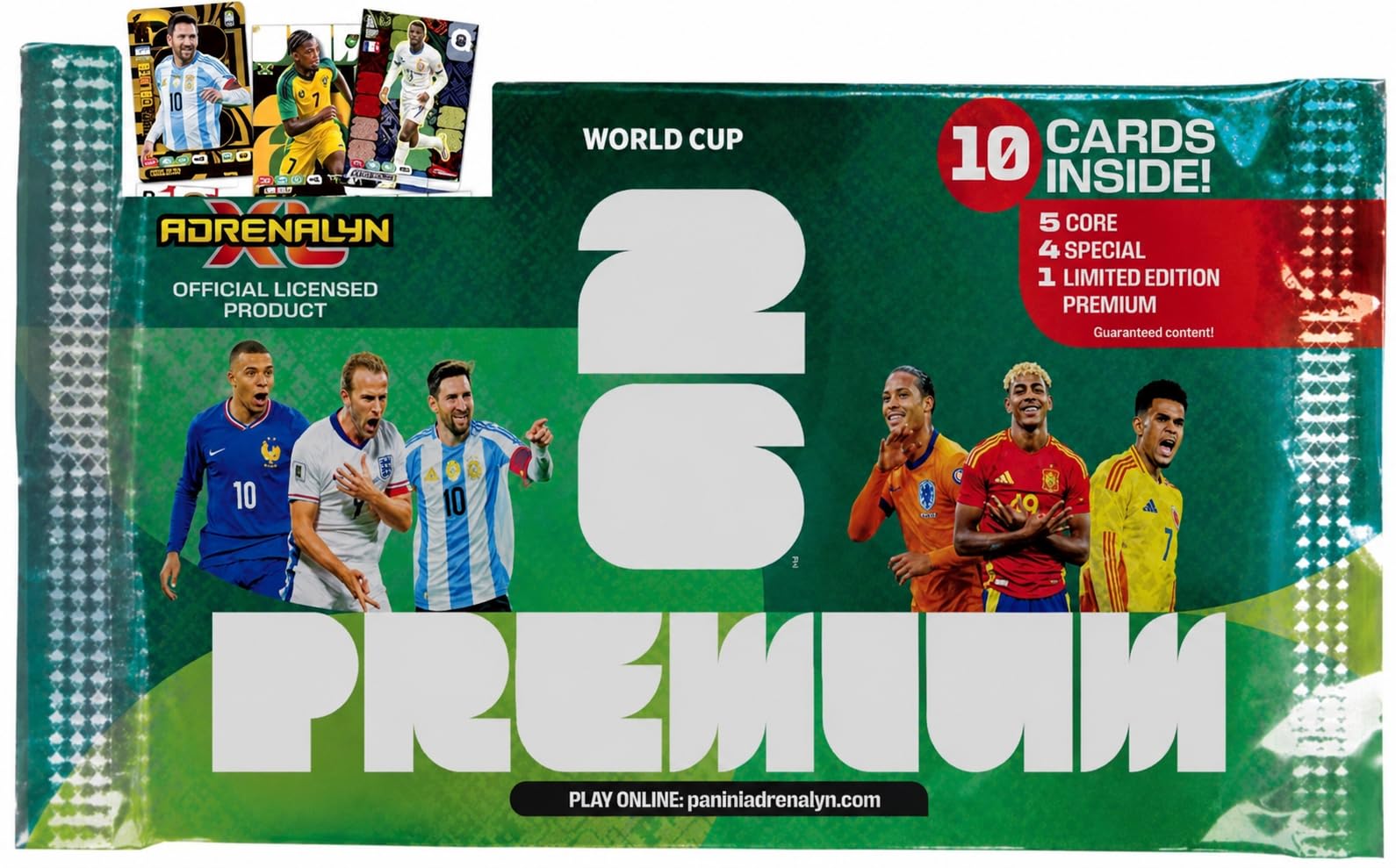 Amazon.co.jp: Adrenalyn XL Panini World Cup 2026年サッカーカード