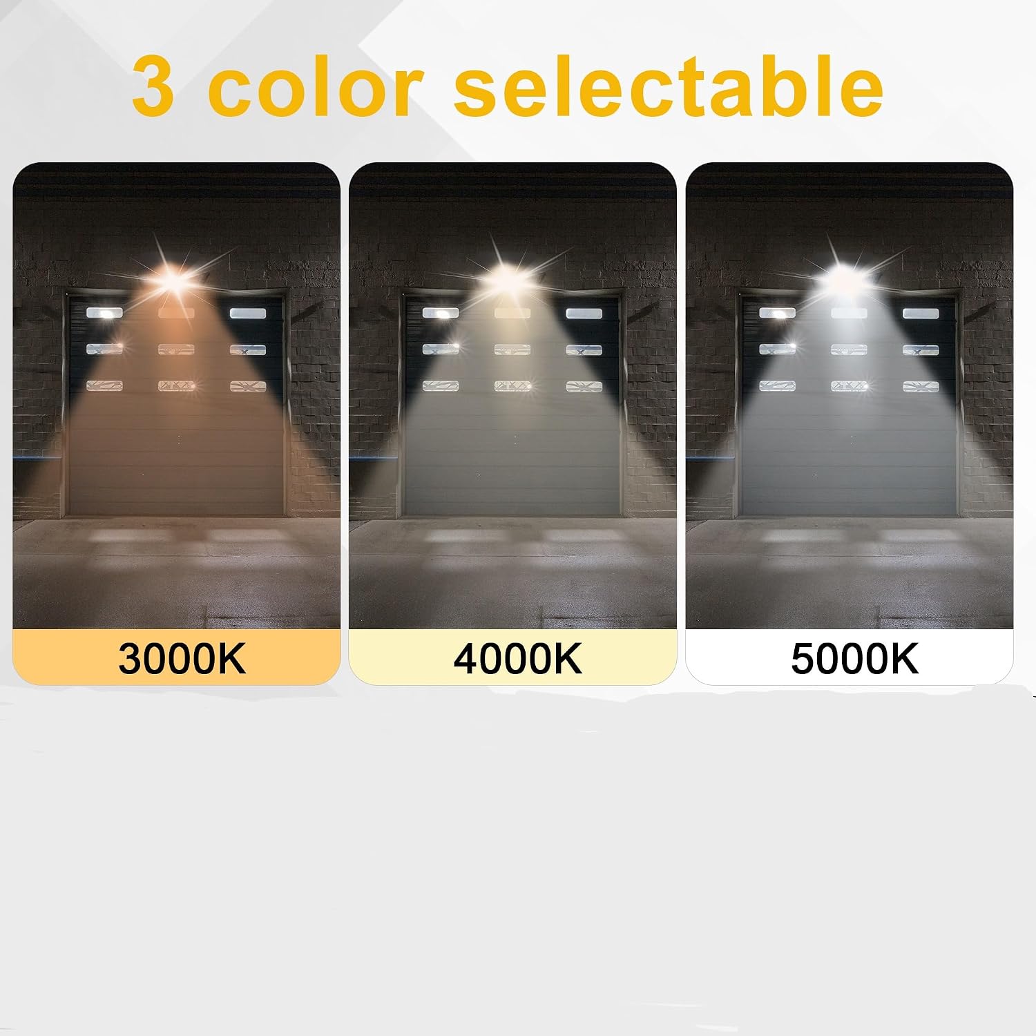 Paby Full Cutoff LED Wall Pack Light,120W/100W/80W 15600LM with Dusk to Dawn Photocell, DLC5.1 Outdoor Security Lighting 3000K/4000K/5000K Commercial Wall Light for Warehouses Factories