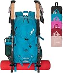 Goloni 45L Sac à dos de randonnée avec couverture de pluie, sac à dos léger pour camping pliable pour Trekking