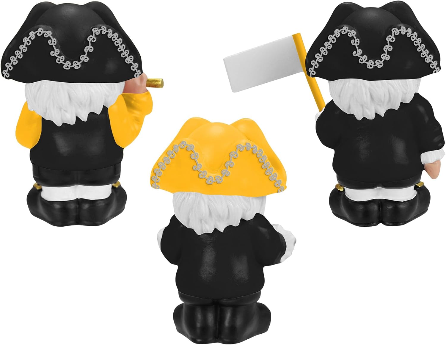 FOCO Pittsburgh Steelers NFL 3 Pack Americana Mini Gnome Set