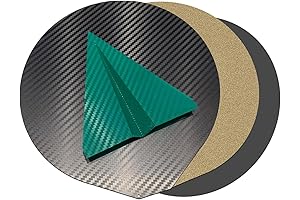 Upgraded PEI/Steel Build Plate for Anycubic Kossel Plus 3D Printers