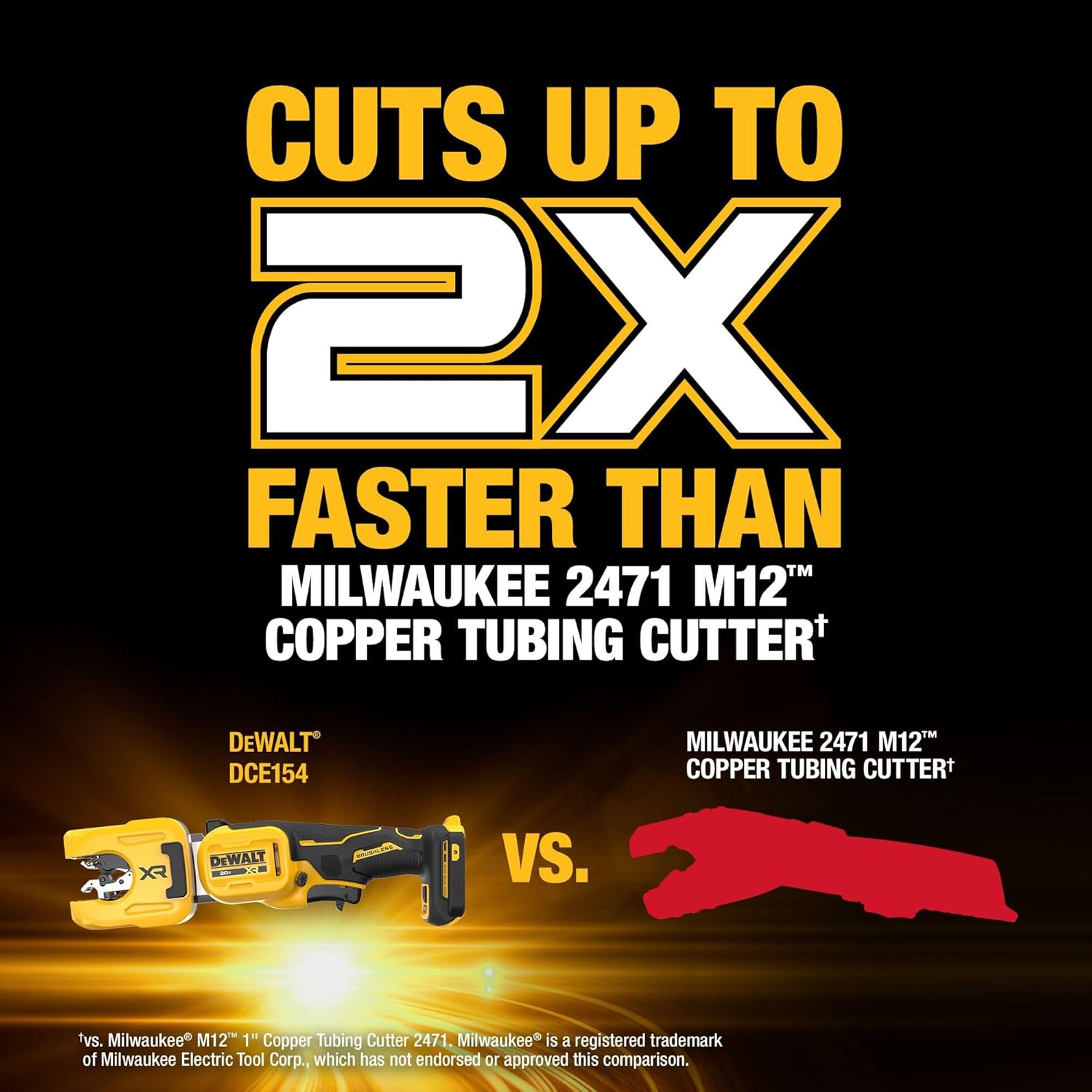 DEWALT 20V MAX XR 1-1/4 in. Copper Tubing Cutter (DCE154B) - Image 8