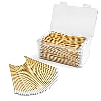 Vista 11 de 500 PCS Hisopos de Limpieza de Pistola de Precisión de 6 Pulgadas con Estuche de Almacenamiento - Hisopos Largos de Algodón con Mango de Bambú Sin