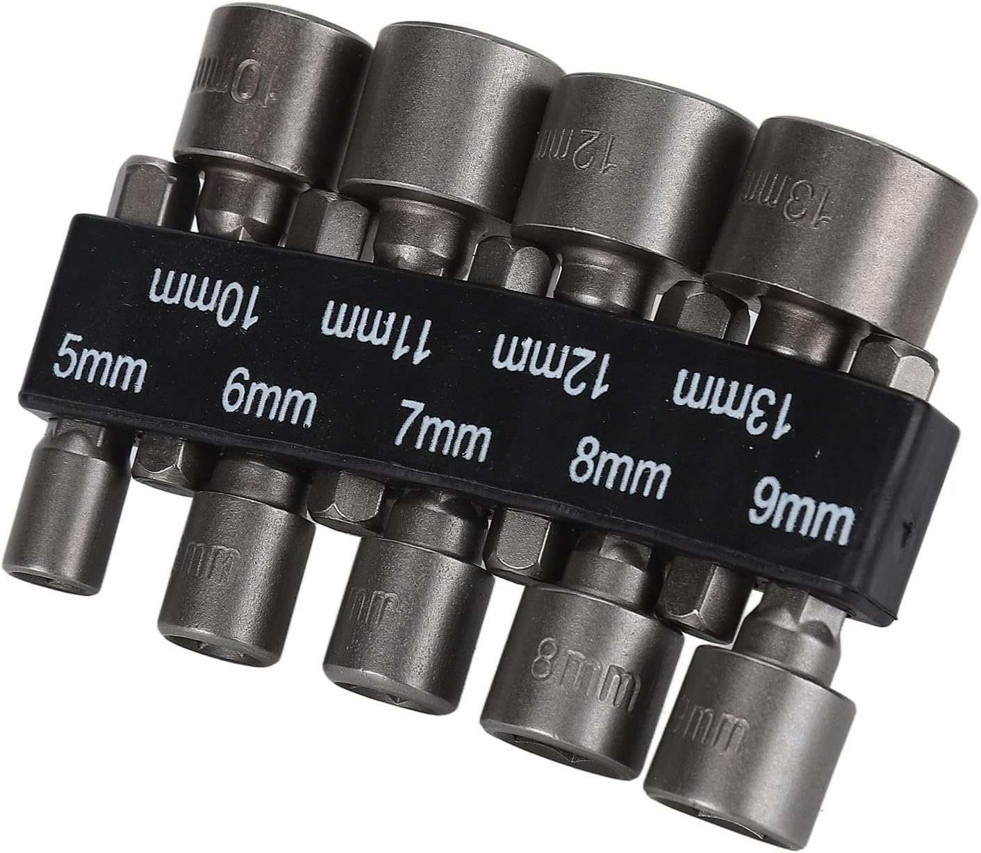 Driver Bit Sockets, High Hardness Hex Bit Socket with Storage Holder for Electric Drill for Screwdriver