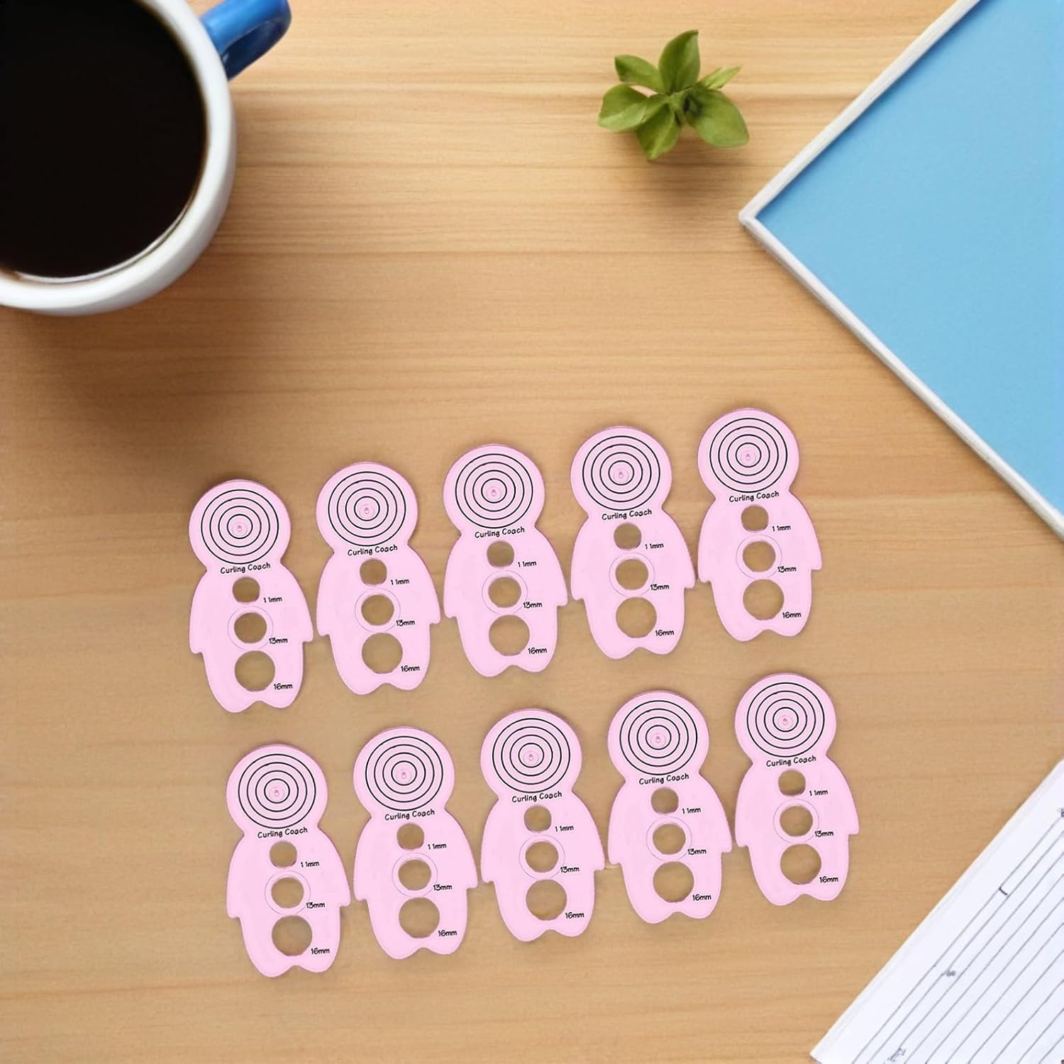 IWOWHERO 10pcs DIY Paper Curling Tool Quilling Paper Tool Quilling Device Great for