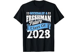 Official Class Of 2028 Freshman Future First Day School T-Shirt