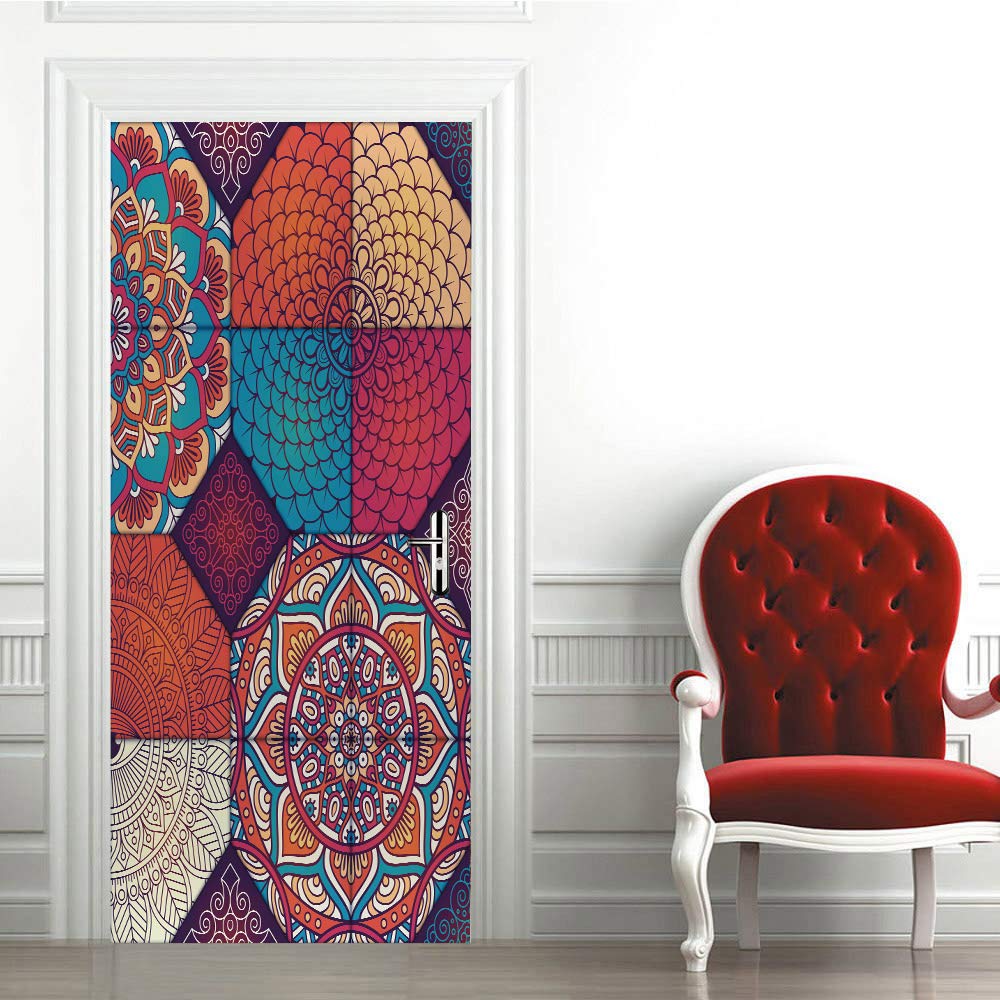 Poster Porte 3D Style Ethnique pour créer une ambiance évasion dans votre chambre