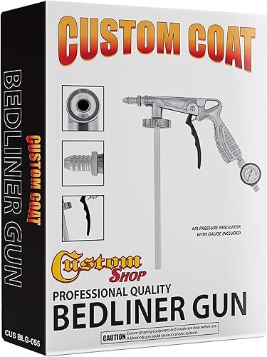 Miniatura 4 de U-POL Raptor GM - Kit de revestimiento en aerosol para caja de camioneta de uretano blanco con pistola rociadora de capa personalizada con