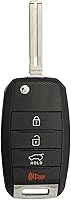 Vista 7 de Keyless2Go Repuesto para llave remota de 4 botones Kia NYODD4TX1306-TFL (TF F/L) 95430-2T560 (chip 4D60) - Paquete de 2