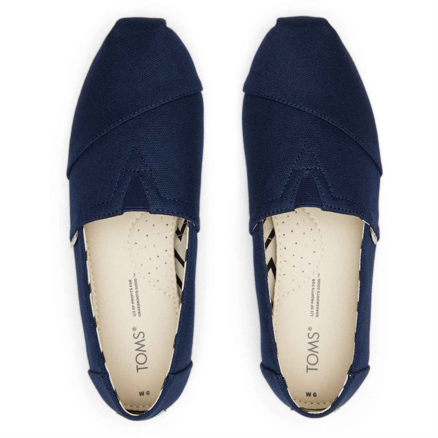 Toms Alpargata en Coton Recyclé Mocassin platFemme