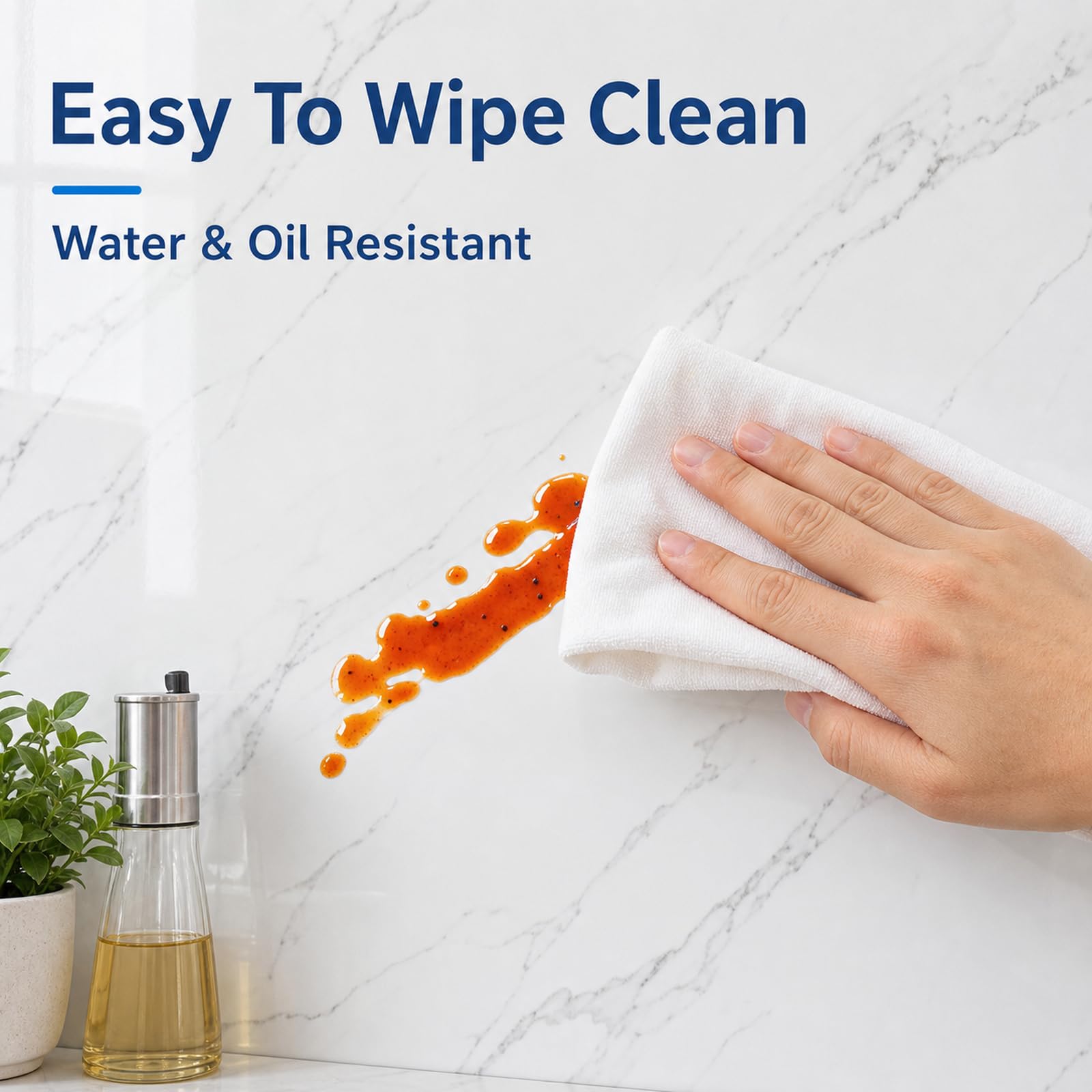 Efecto Marmol Lamas Vinilicas Adhesivas,Paneles De Pared Efecto MáRmol,Vinilo Adhesivo Decorativo Efecto MáRmol,Se Pueden Cortar,Removible,para Salas De Estar,Dormitorio