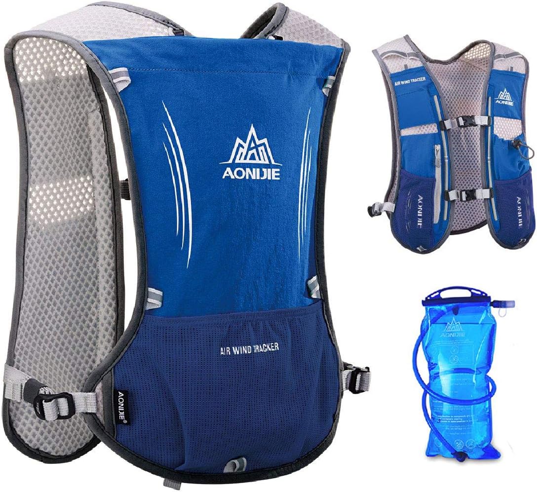 AONIJIE Running Hydration Pack Backpack with 1L Water Bladder Running