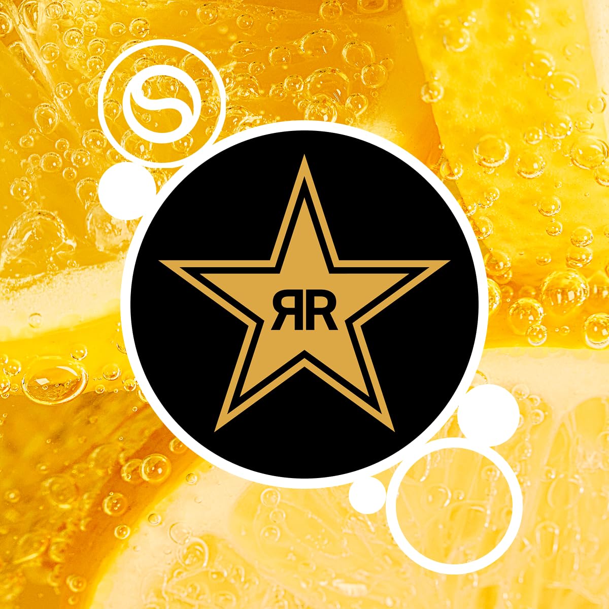 Sodastream drink mix Rockstar Energy Tropical Guava ohne Zucker – zuckerfreier Sirup für gesprudeltes & stilles Wasser, 4er Pack (4 x 440 ml), ergibt bis zu 9L Fertiggetränk