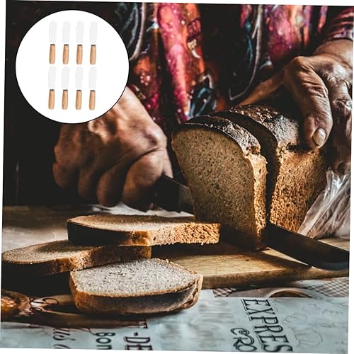 Miniatura 9 de Espátula de crema para mezclar metal, espátula, espátula, espátula, espátulas de mantequilla, 8 uds