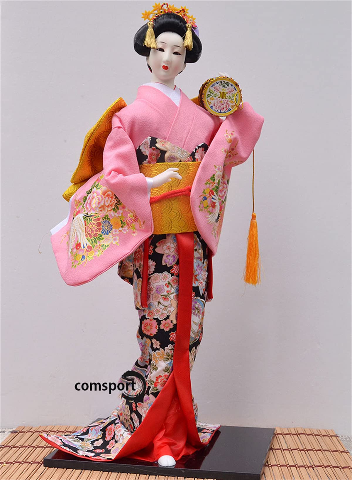 日本人形 昭和レトロ 着物 外国人のお土産に