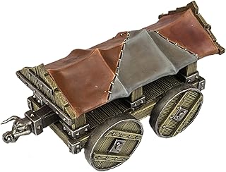 War World Gaming Medieval Siege Battering Ram â€“ 28mm Fantasy Wargaming Terrain Model Diorama
