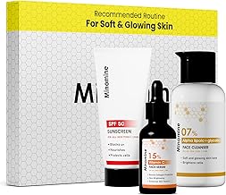 Soft & Glowing Skin, Gamechangers Skincare Routine Kit for Unisex | Alpha Lipoic Cleanser, Vitamin C Serum & SPF 60 Sunscreen