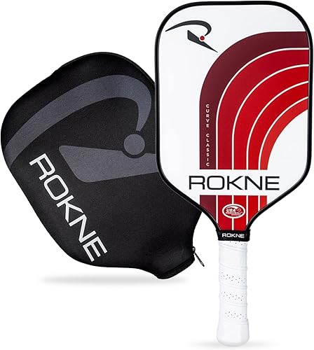 Curve Classic Pickleball Paddle  Paletas de pickleball de fibra de vidrio aprobadas por USAPA  Eleva tu juego con ingeniería de precisión y