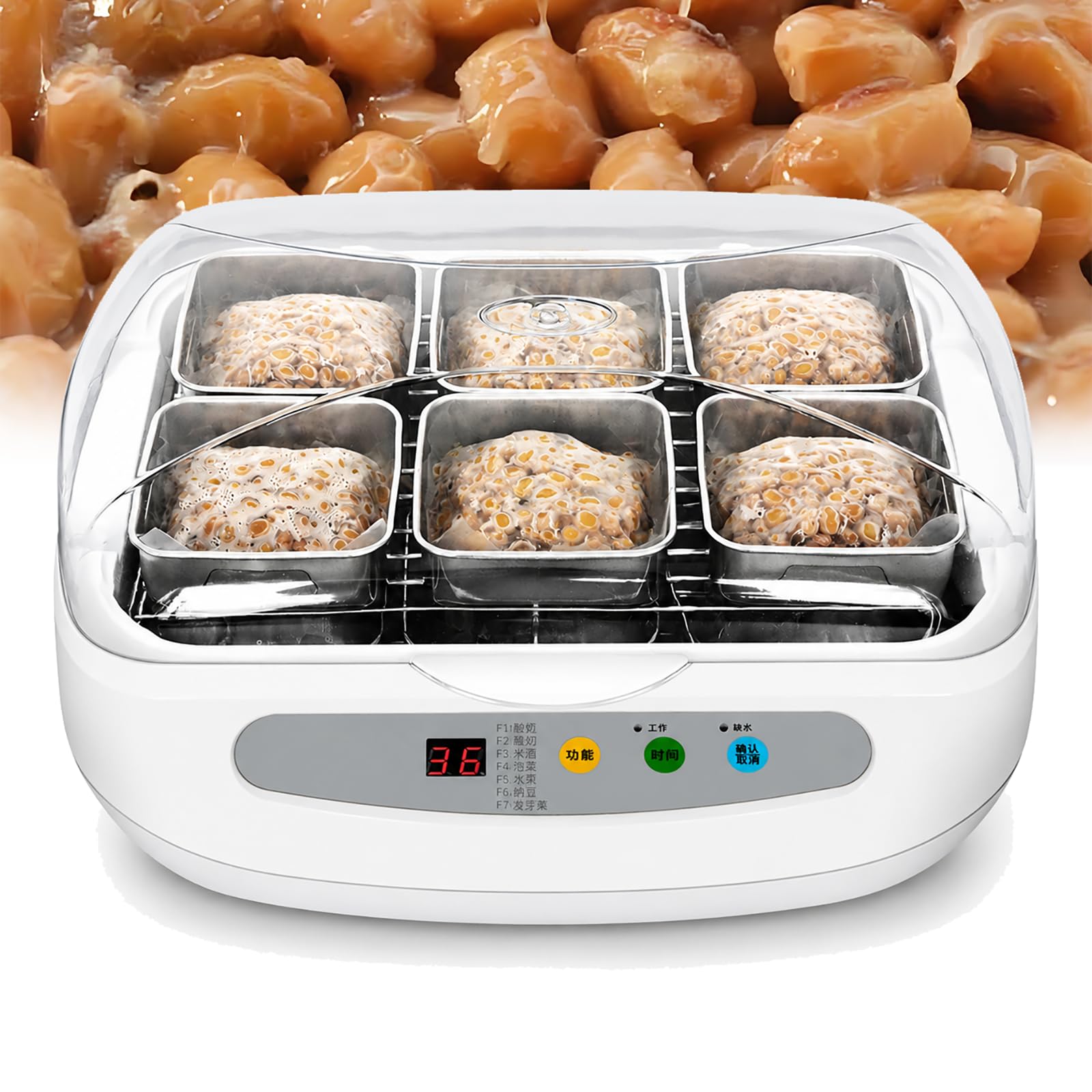 Máquina De Fermentación Automática para Hacer Yogur Y Natto