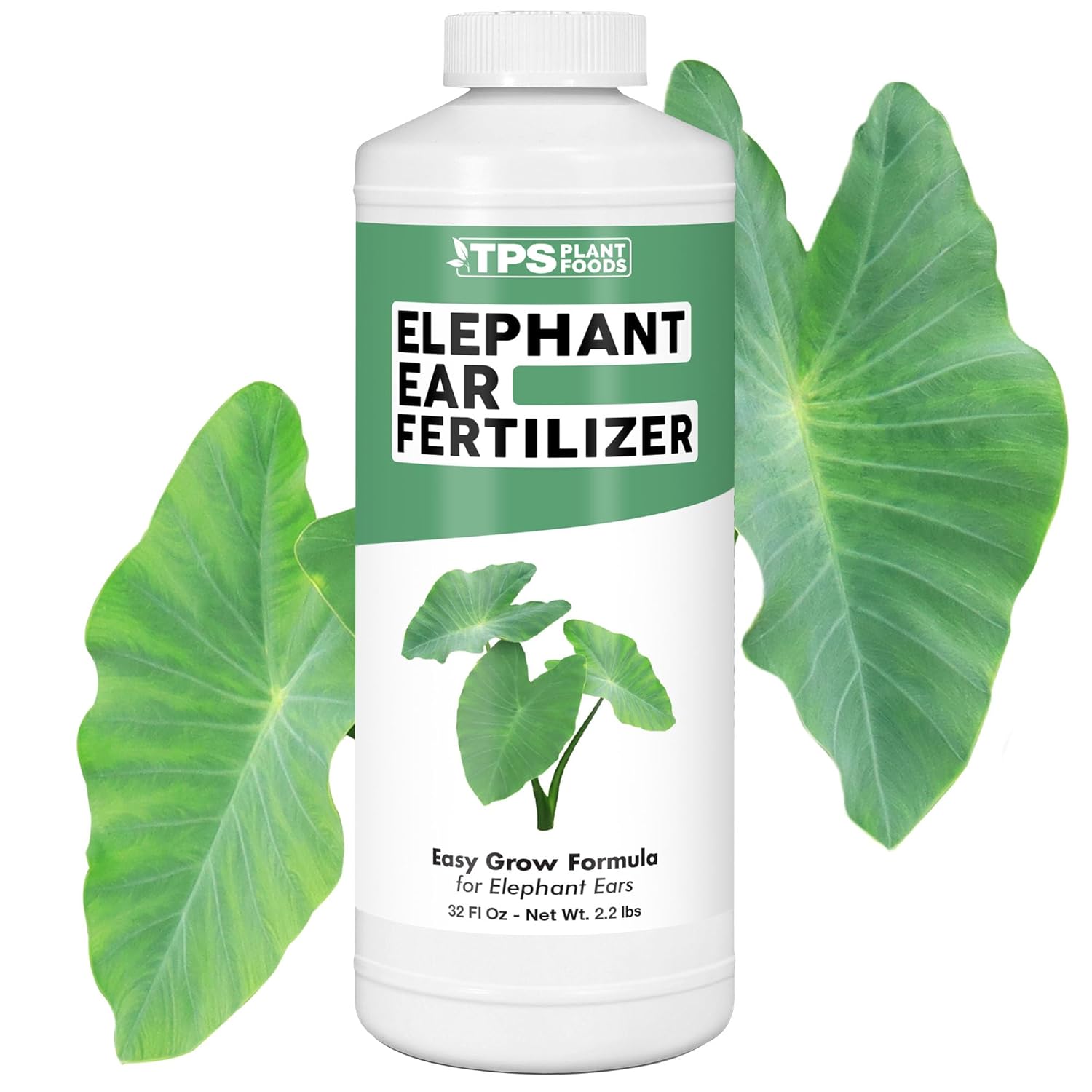 Elephant Ear Fertilizer – Liquid Plant Food for Bigger Leaves, Lush Growth & Stronger Roots, 32 oz