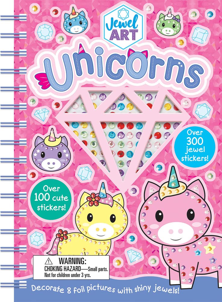 Unicorns (Jewel Art Books) Isaacs, Connie, Carr, Bethany