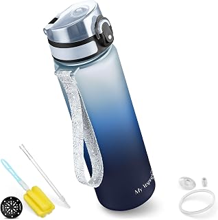 My Vesperbox® Butelka na wodę dla dzieci – szczelna butelka na napoje gazowane – Water Bottle Kids – do szkoły i na spor