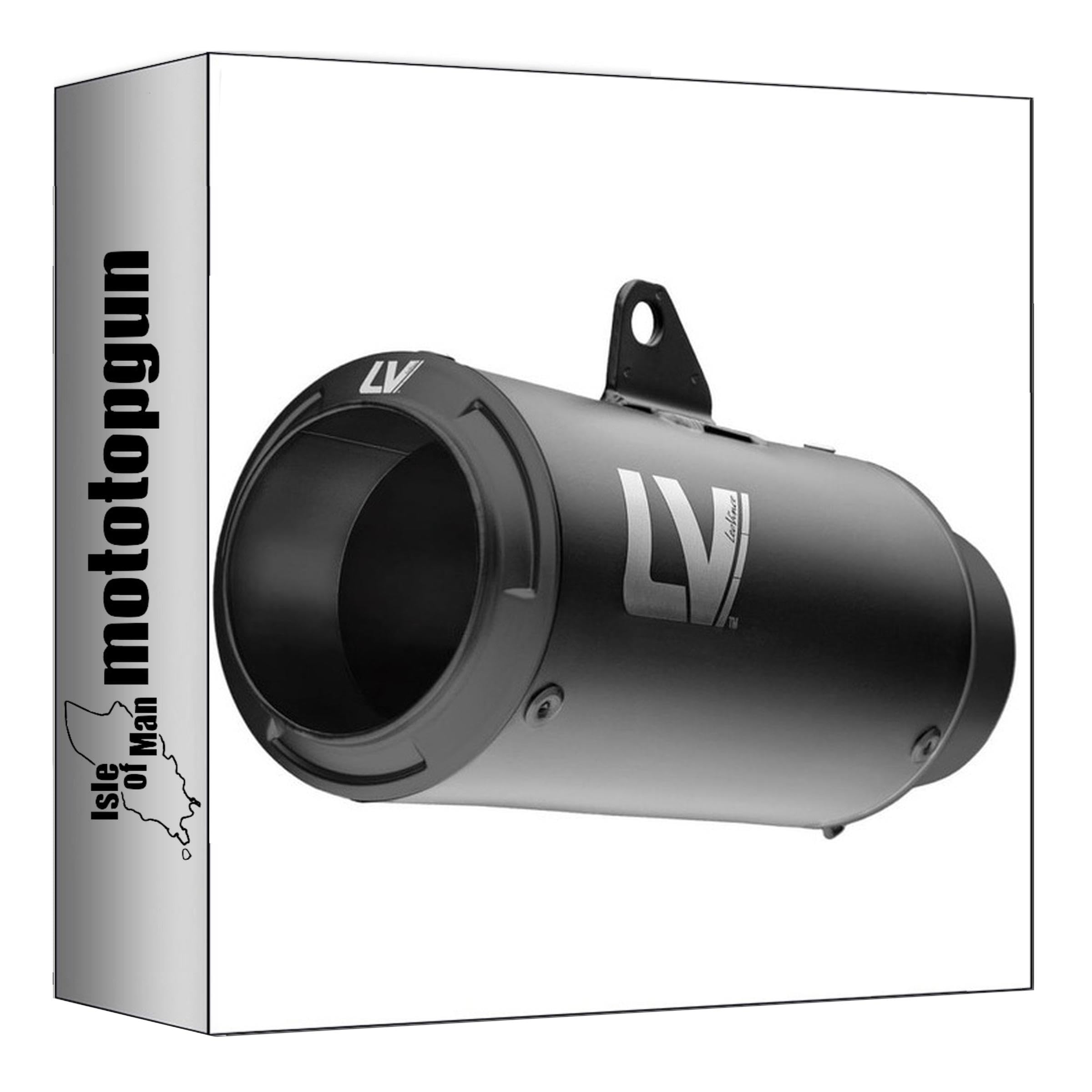 leovince scarico omologato lv corsa s acciaio full nero fondello acciaio nero compatibile con kawasaki z900 z-900 2025 2026 mototopgun 15402sfb