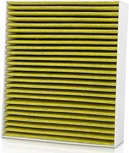 Capume Filtro de aire de cabina JM653 (CF11643) Se adapta a Audi A3, Q3, RS3, S3, TT Quattro, Atlas, Arteon, Golf, GTI, Jetta, Taos, Tiguan