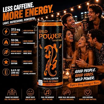 Wild Power Energy Drink Special Edition 12 Pack / 8.4 fl oz Cans