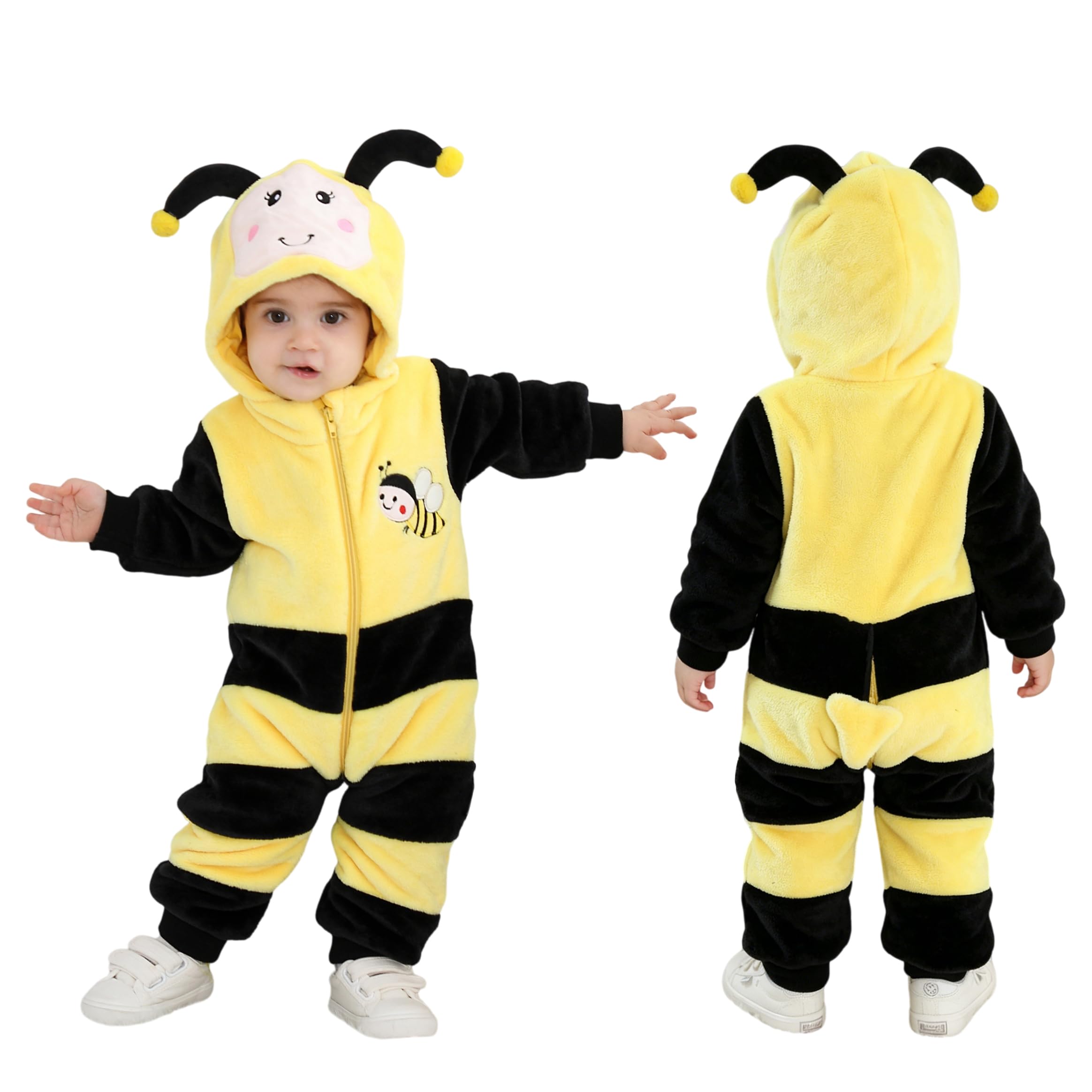 TONWHAR Kid's And Toddler's Animal Halloween Costume Outfit Baby One-Piece Rompers Onesie — view 10