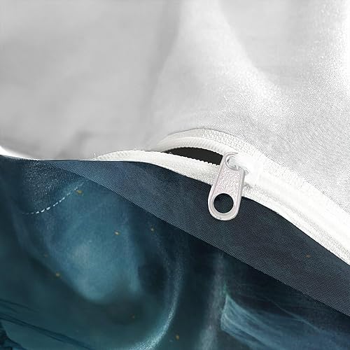 Miniatura 7 de SAAKO Juego de ropa de cama de elefante, fundas de edredón con estampado 3D de animales, funda de edredón de 3 piezas para niños y adultos con