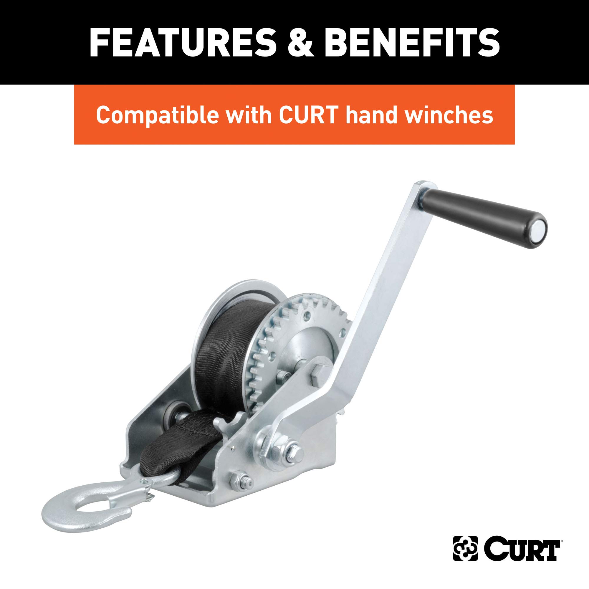 Amazon.co.jp: Curt 29451 Winchストラップ : 車＆バイク