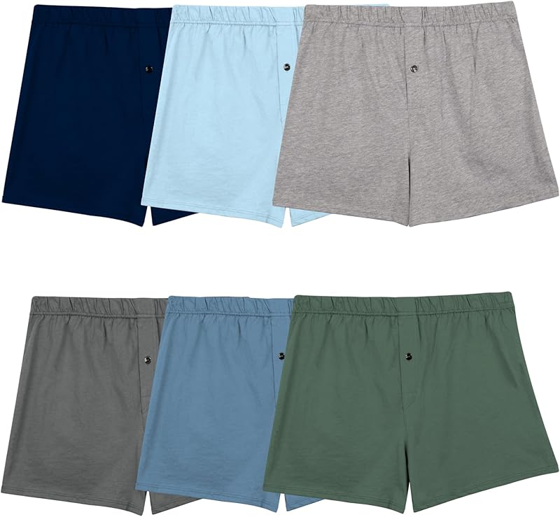 Fruit of the Loom Tag-Free Knit Boxers — Best Boxers for Sleeping