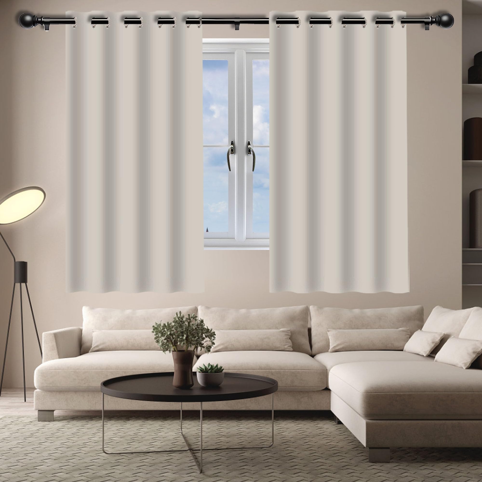 Rideau occultant moderne pour une ambiance cocooning dans la maison