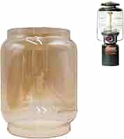 ノーススター2000　2500　交換用ホヤ　琥珀色波模様 ノーススター2000 2500 交換用ホヤ 琥珀色波模様 ランタン