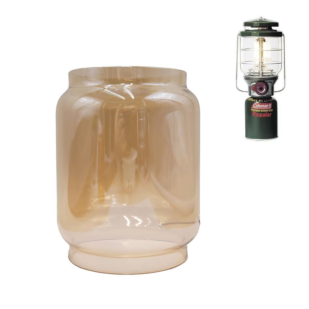 coleman オイルランタン用ホヤ　波模様レインボー coleman オイルランタン用ホヤ 波模様レインボー coleman オイル