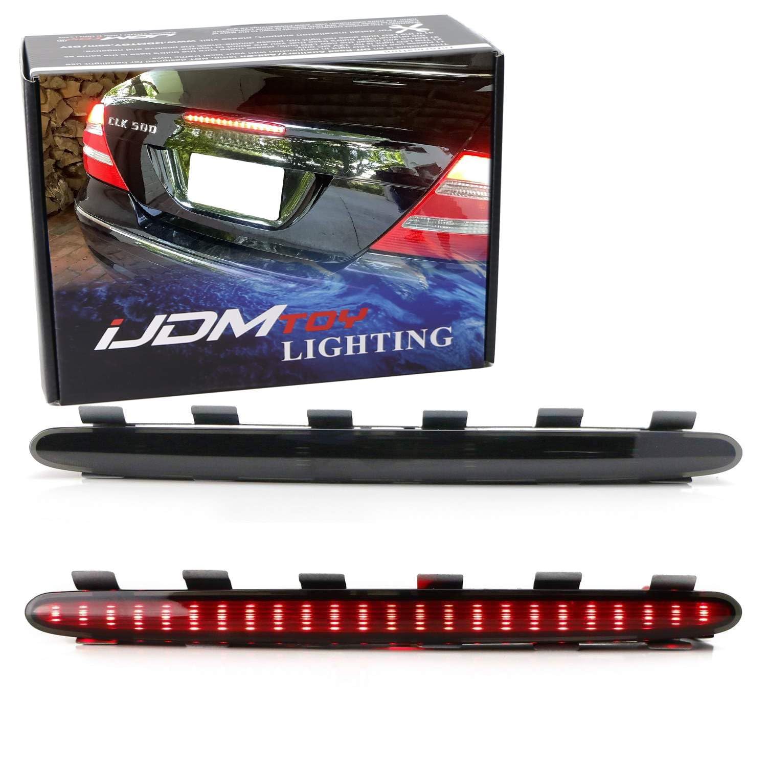 Amazon.com: iJDMTOY OE-Spec Dark Smoked Lens Full LED Trunk Lid