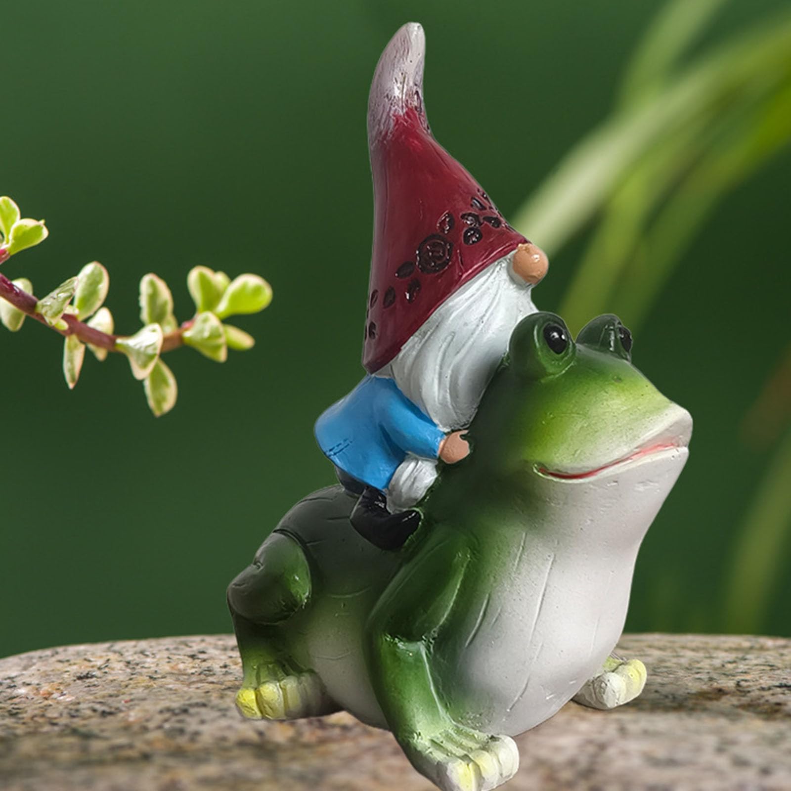 Giardino in Resina con Decorazione Resistente alle intemperie per Prati, Cortili, percorsi, composizioni Floreali, Rane artistiche e Statua Nana