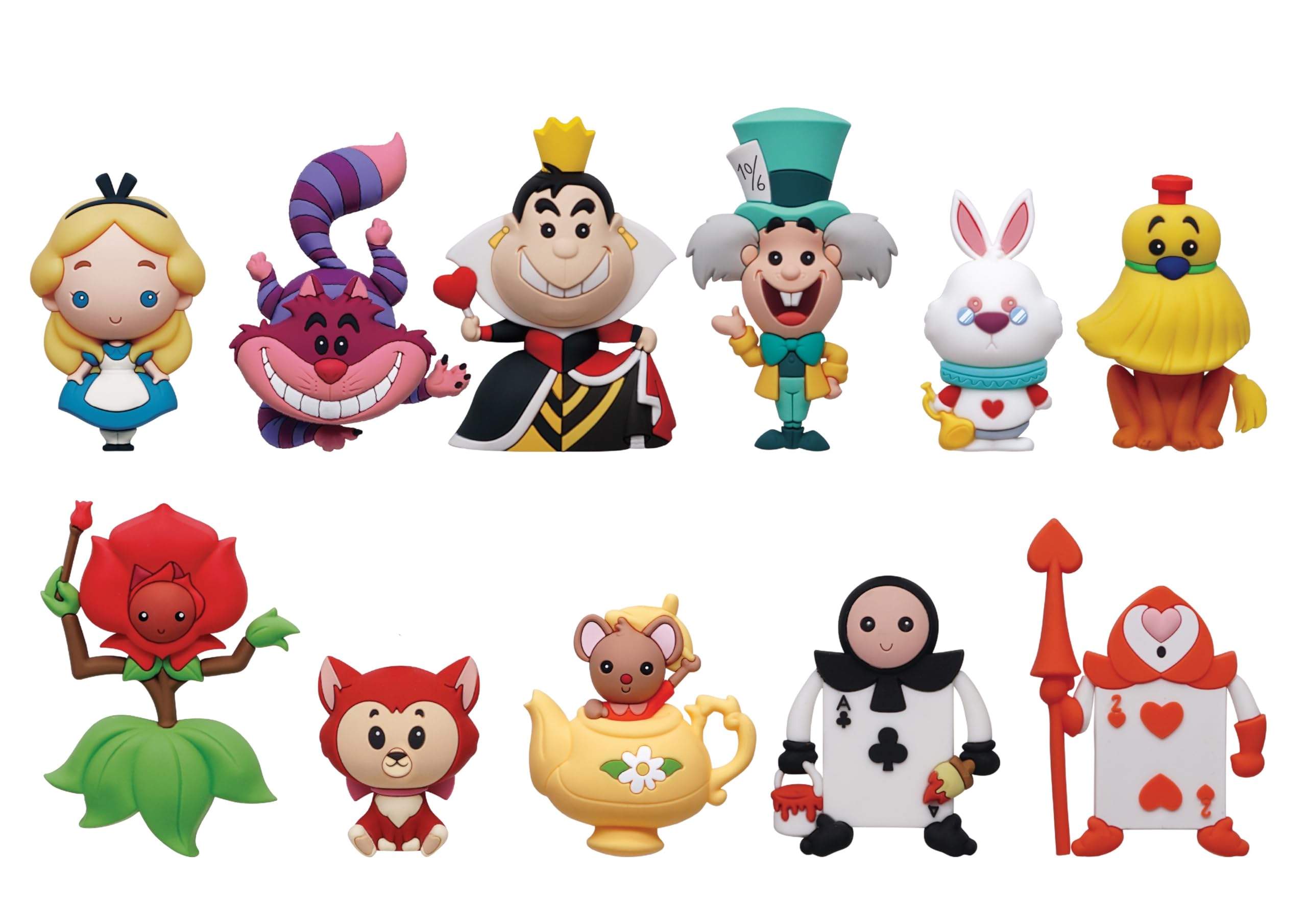 Amazon.com: Disney Alice in Wonderland 3D Foam Bag Clip, Series 2