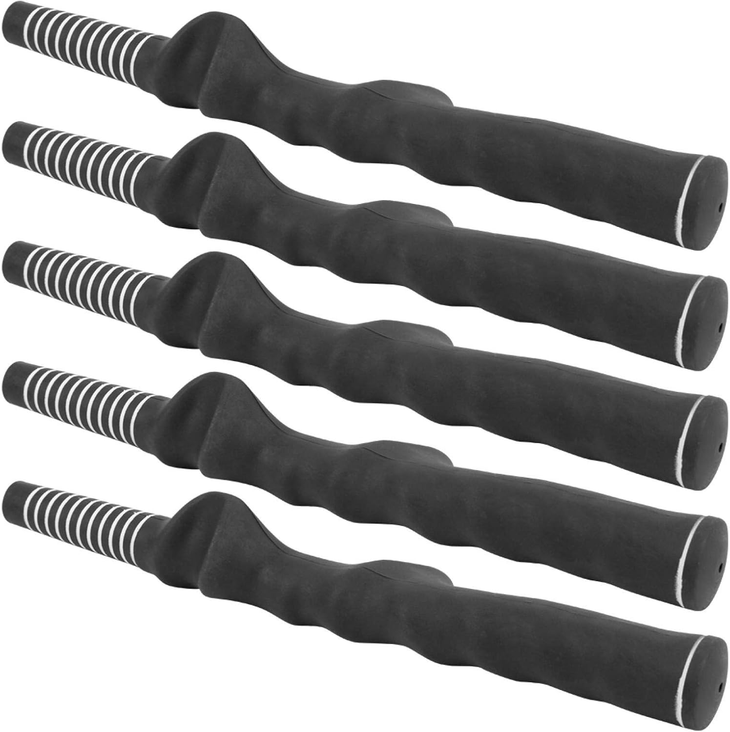 Hand Grip Trainer, Non-Slip Rubber Training Aids Alignment Sticks 5Pcs Set for Golfers, Fitness Enthusiasts, and Rehabilitation Therapy