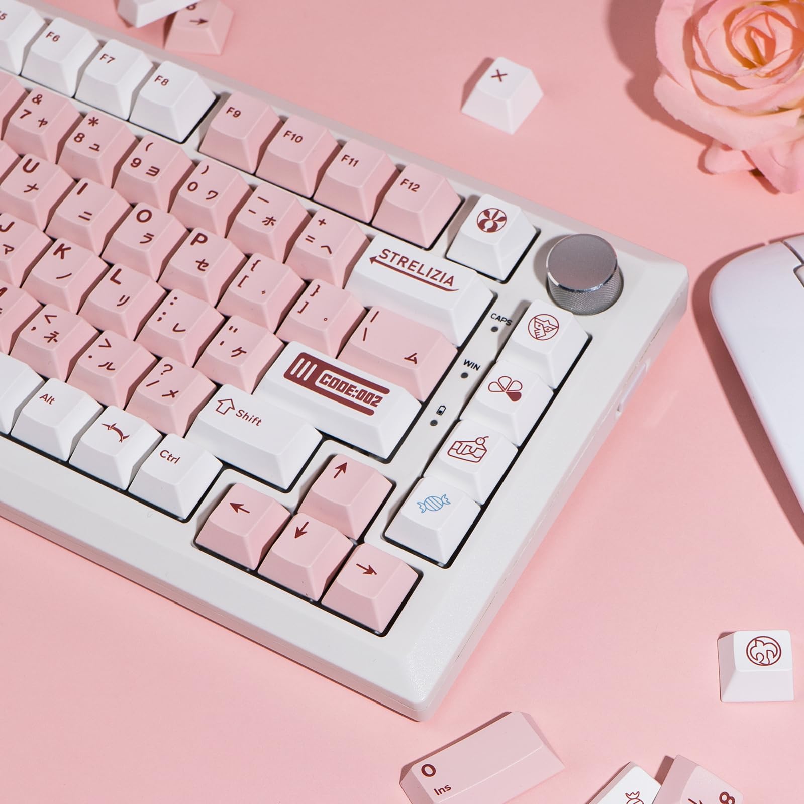 Amazon.com: GEKUCAP PBT Japanese Keycaps 116 Keys Dye Sublimation
