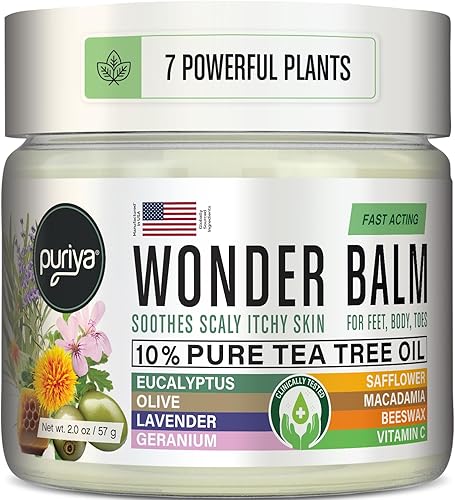 Wonder Balm Ideal para el pie de atleta, dermatofitosis en la ingle, tiña y culebrilla. Un potente bálsamo anti hongos, antibacteriano, antiséptico