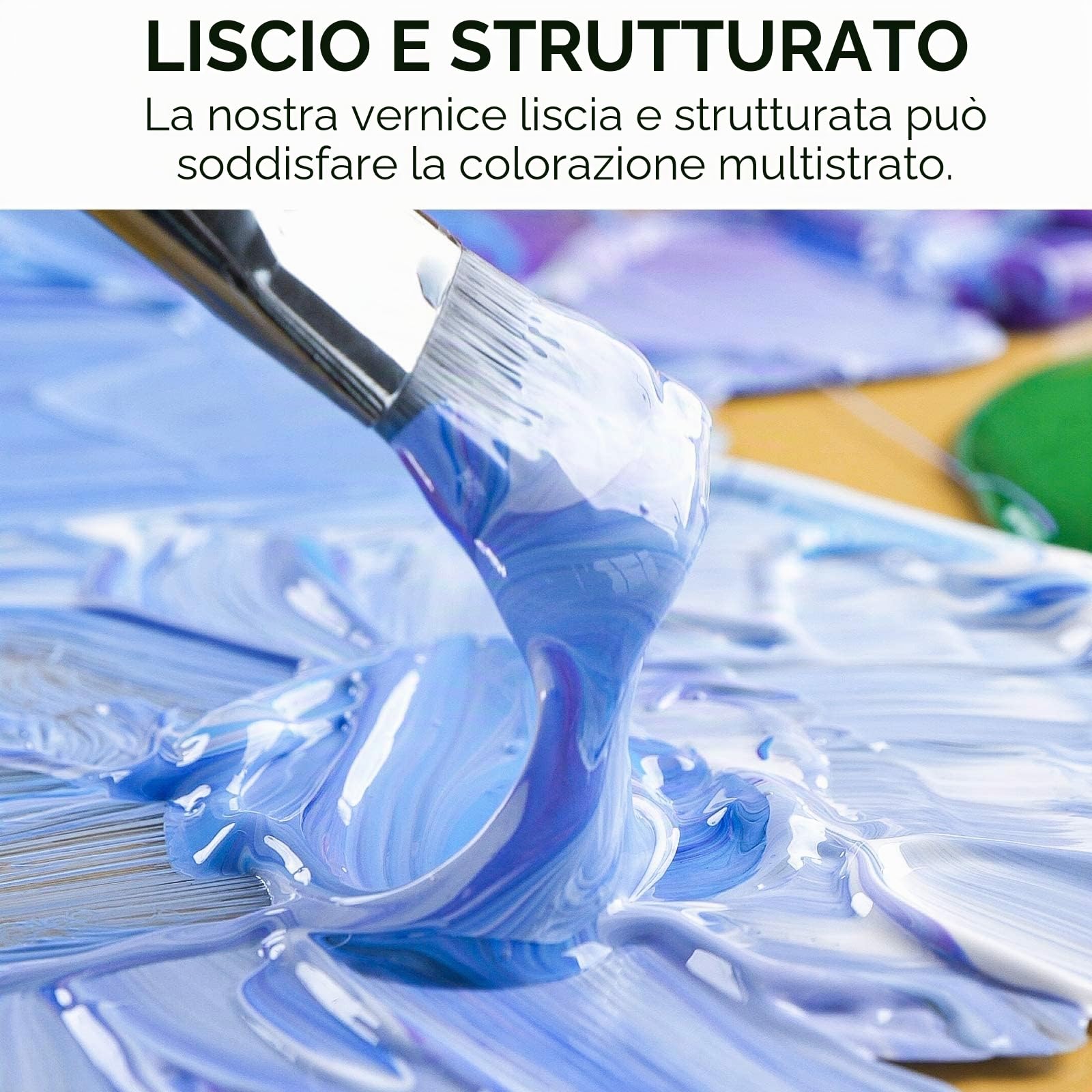 Nicpro Set Colori Acrilici per Dipingere 14 x 500 ml, Grande Flacone Acrilico in 18 Colori, Atossici, Pittura Acrilica per Dipingere, Ricchi, Tela, Legno, Pelle, Artigianato