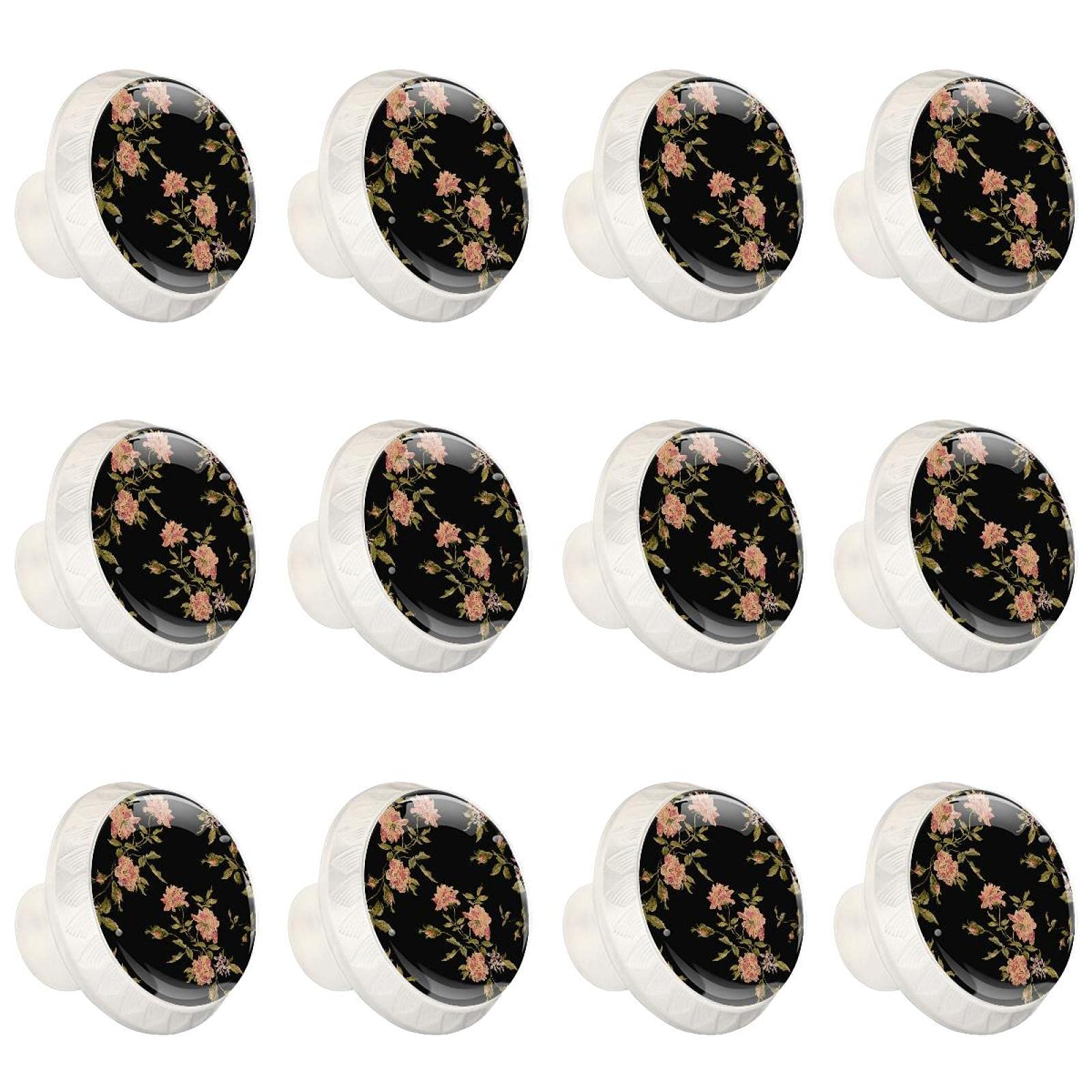 Boutons de meubles libellule aquarelle lot de 12 pour commode cuisine et placard de 1,37 pouces