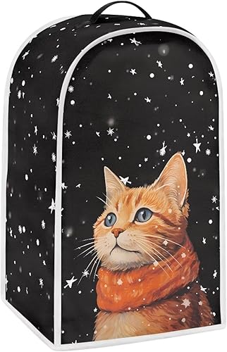 Vista 133 de doginthehole Lindas fundas para licuadora de gatos para cocina, antihuellas dactilares, a prueba de polvo, mezcladora o cafetera, cubierta