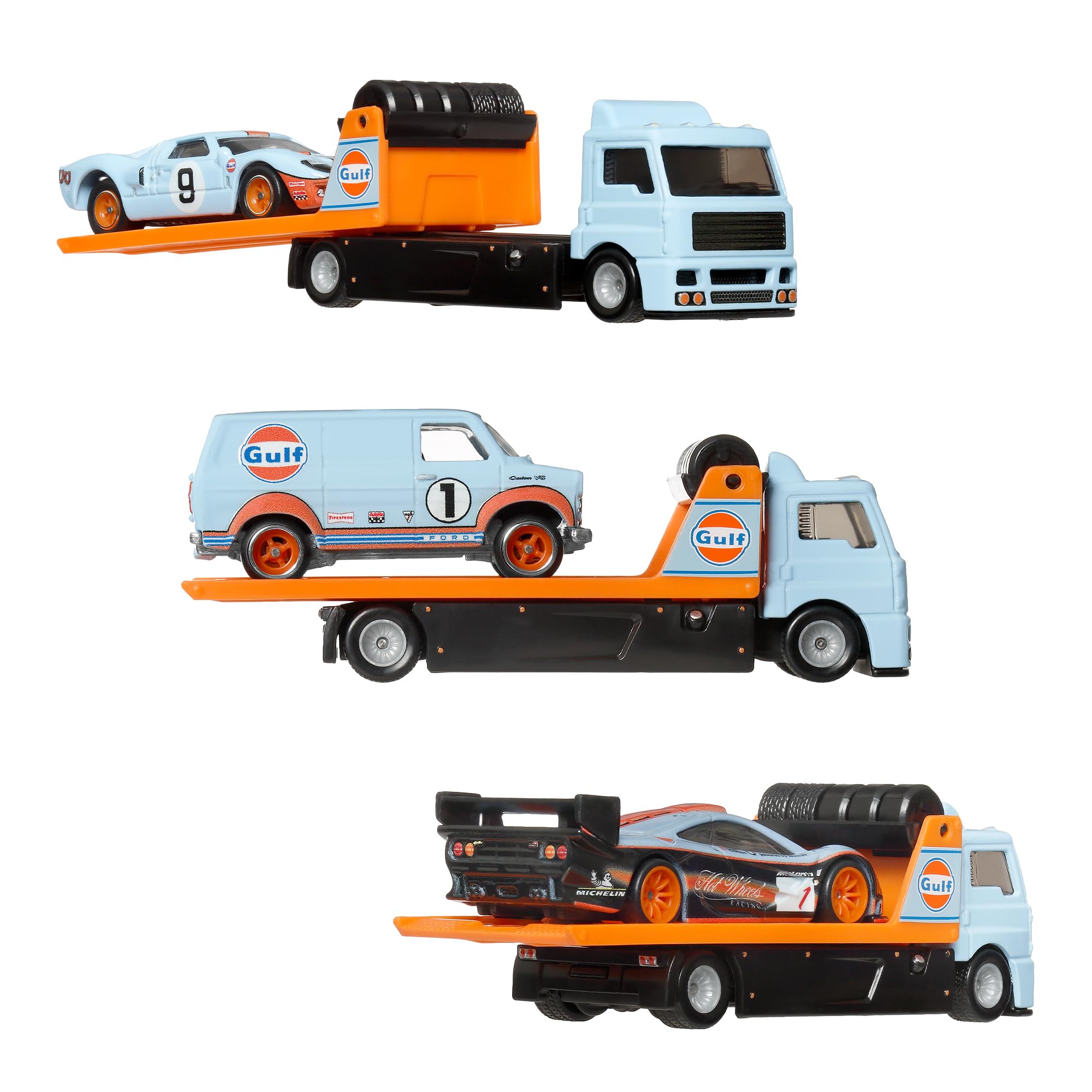 1/64 ガルフ ミニカー4台セット Amazon | ホットウィール(Hot Wheels