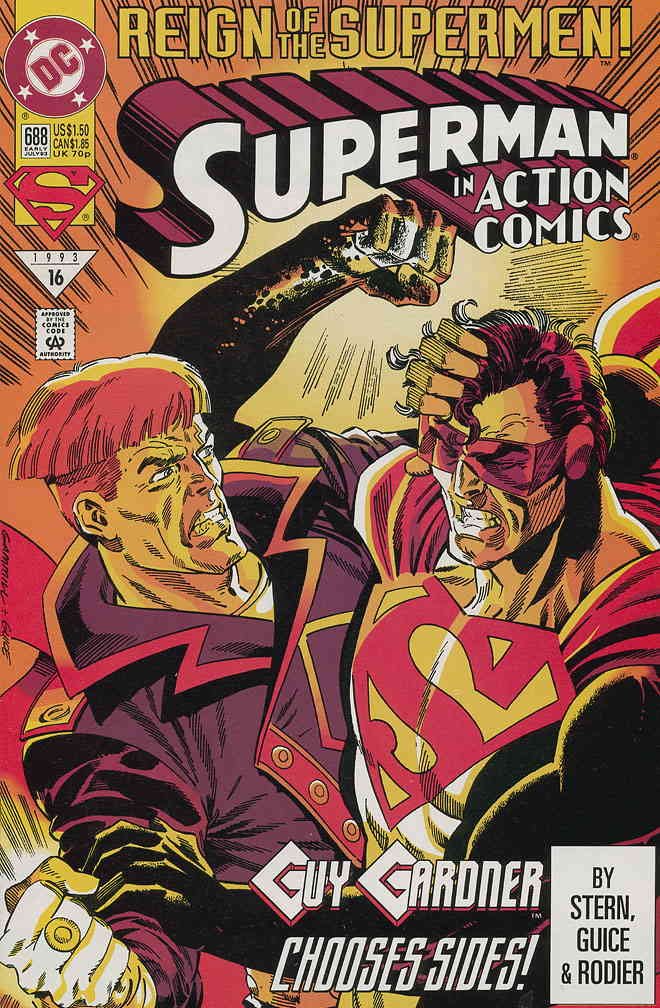 Amazon.com: Action Comics #688 VF/NM ; DC comic book | Reign of Amazon.com: Action Comics #688 VF/NM ; DC comic book | Reign of