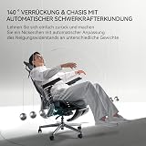 Hbada E3 Pro Chaise de Bureau Ergonomique Fauteuil de Bureau - Soutien Lombaire Dynamique 3 Zones, Appui-Tête 4D Réglable, Accoudoirs 6D Réglables, Pivotant avec Repose-Pieds, Noir - 7
