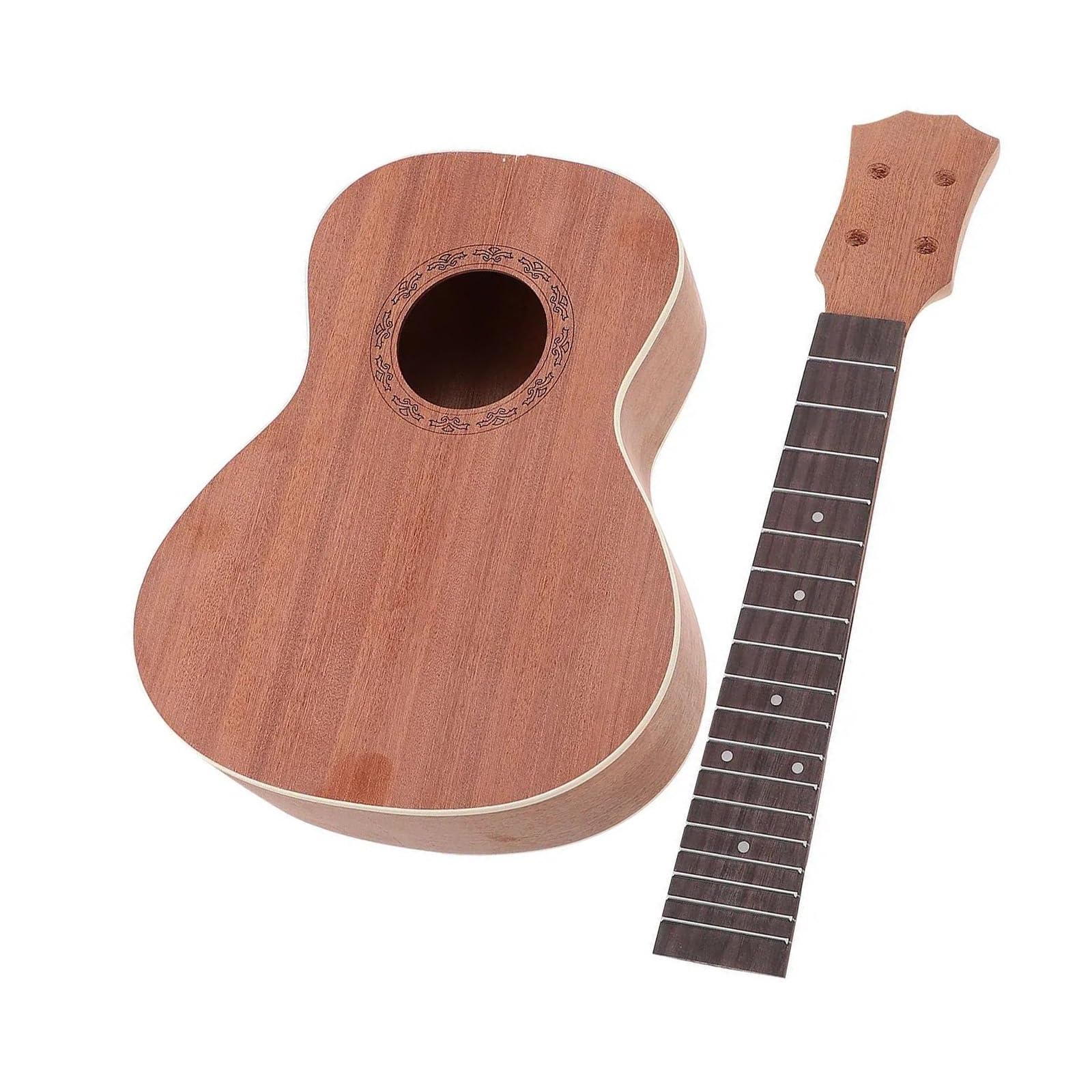 Profesjonalna Ukulele 1 Zestaw DIY Ukulele Zestaw Ręcznie Robionych Pół Rzemieślniczych Instrumentów Muzycznych Trwałe Dla Początkujących I Dorosłych