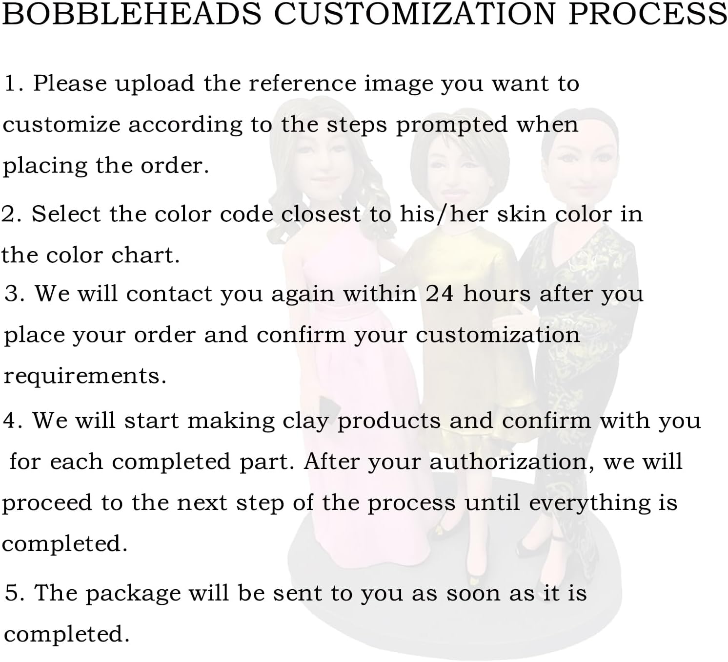 BobbleHeads Figurine Customized Doll, Motorcycle Riders Custom BobbleHead, Motorcycle Model Bobble Head Figures Handmade Personalized Sculpture Gift for Family and People who Enjoy Riding Motorcycles